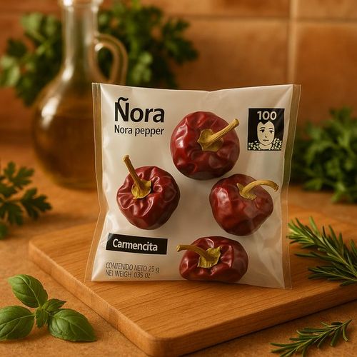Piments Ñora entiers · Sachet 25 g